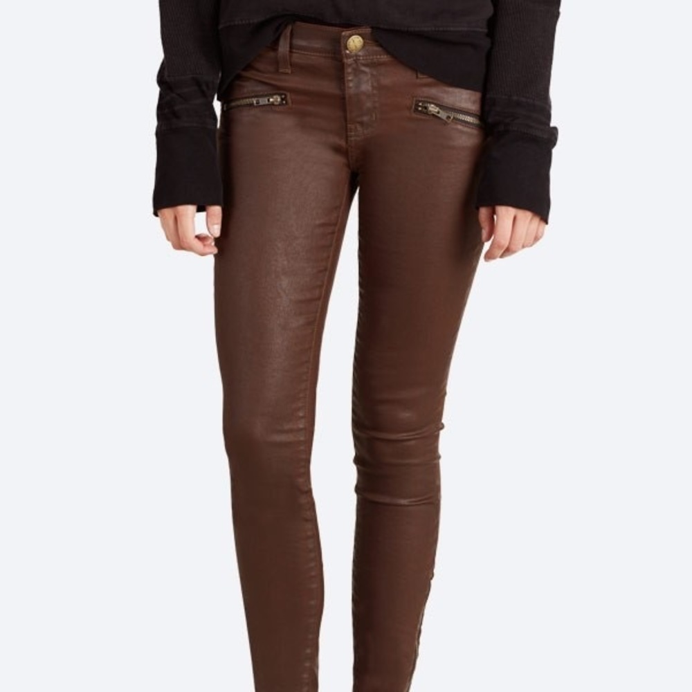 Current/Elliot The Soho Zip Stilleto Jeans